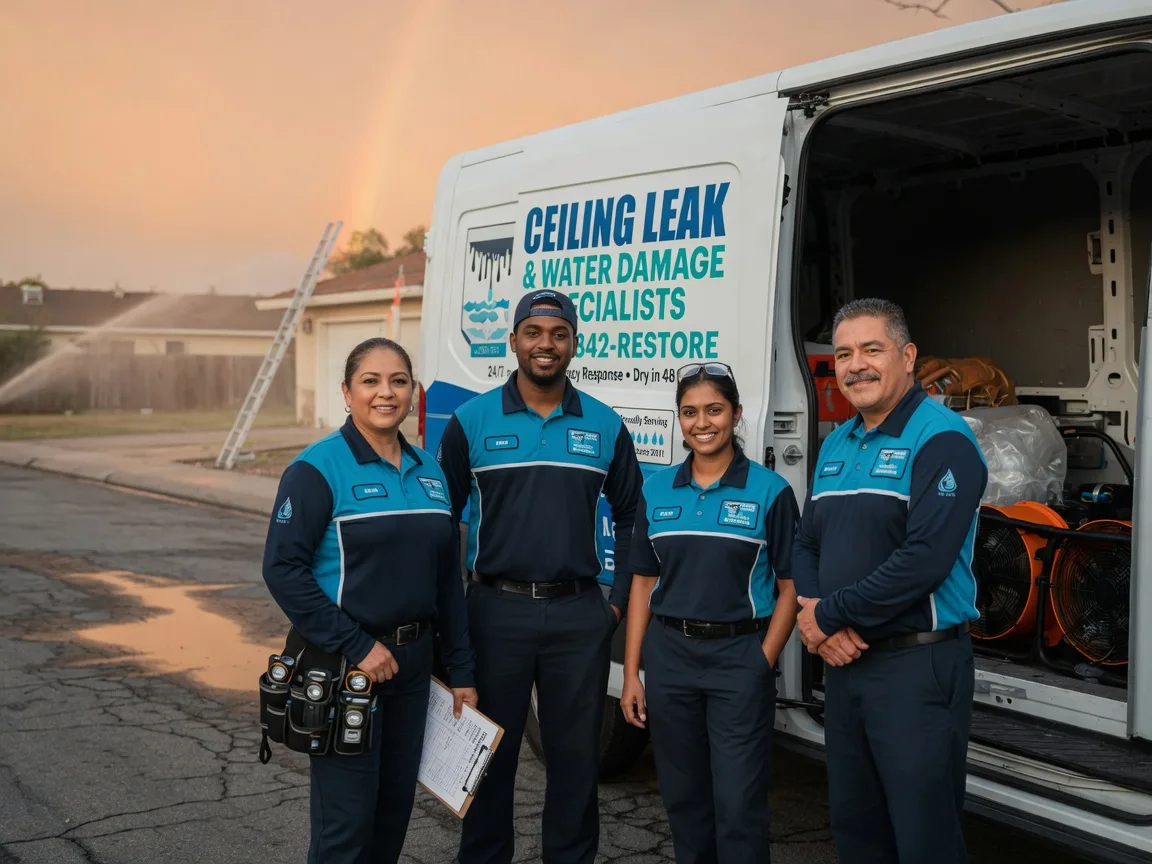 Ceiling Leak Cleanup company in Grantsburg, IL
