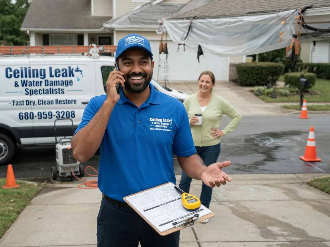 Ceiling Leak Cleanup Grantsburg, IL FAQs